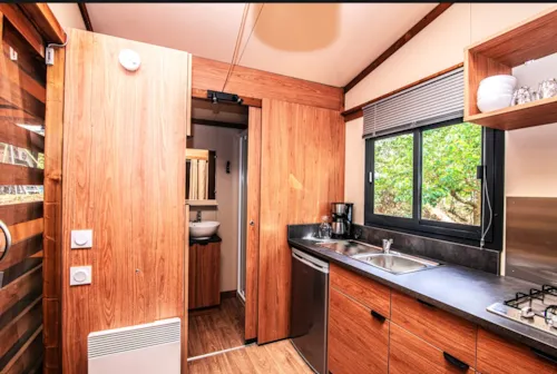Huuraccommodatie(s) - Tiny-House Galli - image n°5 - Camping Onlycamp du Lac de Roybon