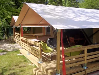 Location - Tente Lodge - Camping Onlycamp Du Martinet