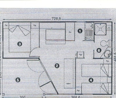 CHALET ECO 2 bedrooms - pets allowed — 2