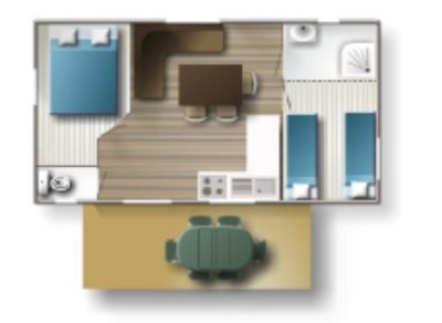 Mobile-home - 2 bedrooms — 6
