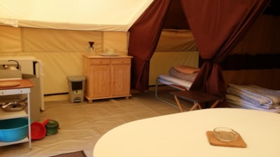 SAFARI TENT NATURE 25m² — 3