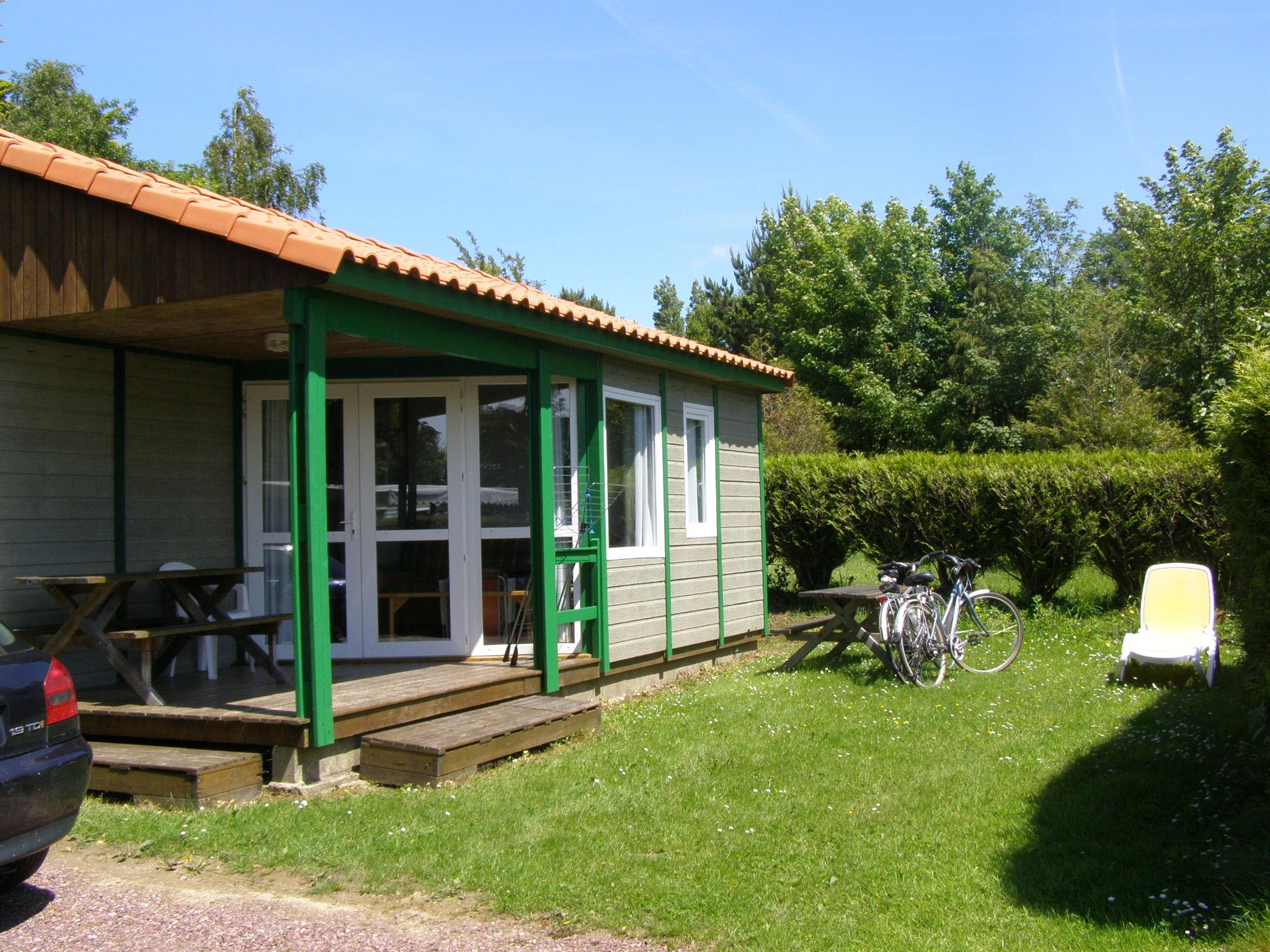 Location - Chalet Eco 2 Chambres - Camping L'Étang des Haizes