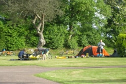 Camping Pitch For Cyclists