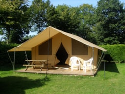 Location - Tente Nature 25M² - Airotel Camping Etang des Haizes