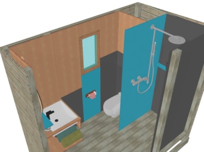Pitch 90m² with private sanitary — 4