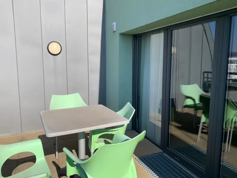 Studio Lit Double Supérieur Avec Terrasse