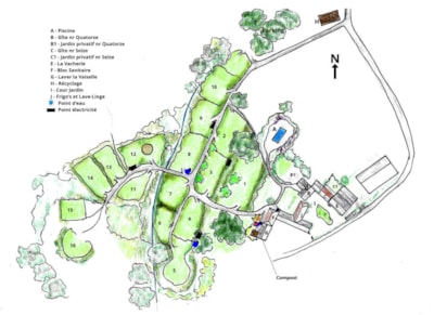 Pitches for tents — 4