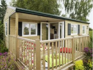 Locatif - Stacaravan Sunshine + 2 kamers - Capfun - Camping Plan du Fernuy