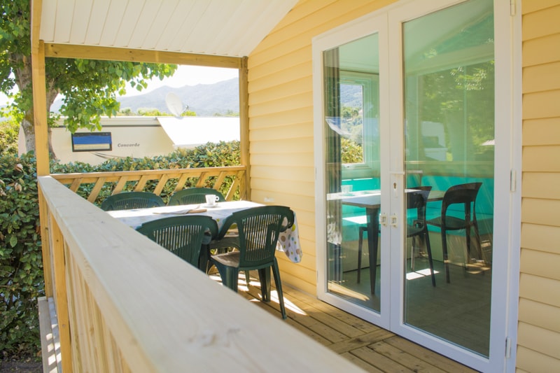 Mobilheim Loggia Bay - 24,7m² - 2 Schlafzimmer - Klimaanlage