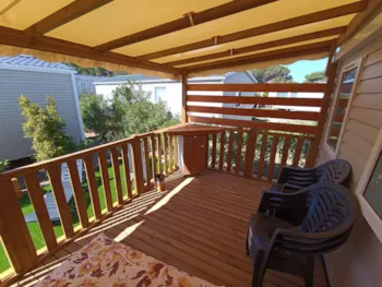 Mietunterkunft - Mobilheim 3 Schlafzimmer  - Lumi D03 - Camping Mar Estang By Vacool