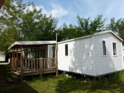 Accommodation - Mobile Home 34M² - 3 Bedrooms - Camping La Nouzarède