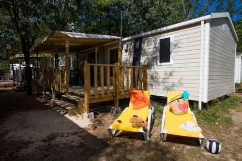 Accommodation - Lodge 30M² - 2 Bedrooms - image n°1 - Camping La Nouzarède
