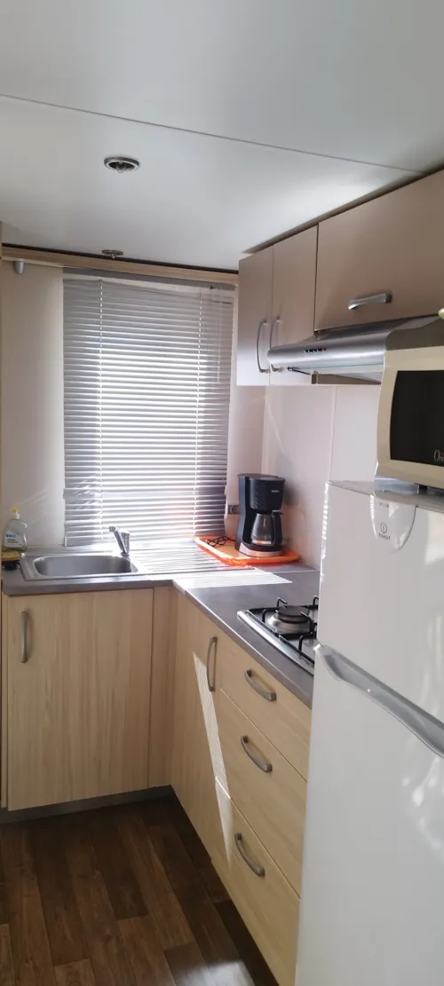 Mietunterkunft - Mobilheim 30M² - 2 Zimmer - image n°4 - Camping La Nouzarède