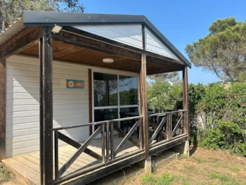 Mietunterkunft - Klimatisiertes Chalet Mit 2 Schlafzimmern - Camping Le Parc Des Chênes