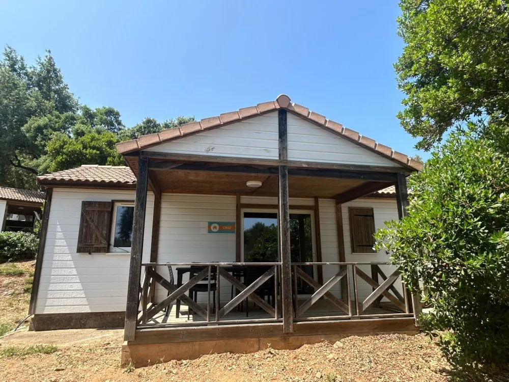 Location - Chalet Climatisé  3 Chambres 6 Personnes - Camping Le Parc Des Chênes