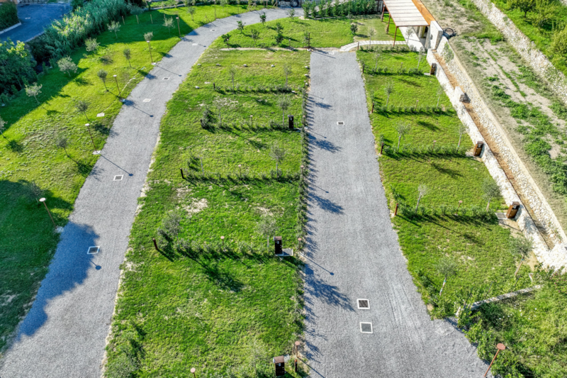 Piazzola XXL per camper e roulotte