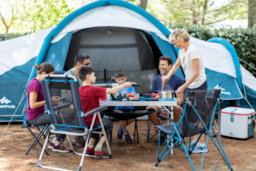 Location - Tente Pack 100% Complet 8 Personnes  - Prêt À Camper - Camping Chantecler
