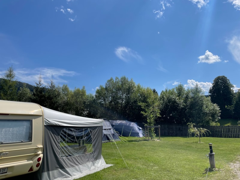 Pitch caravan car included