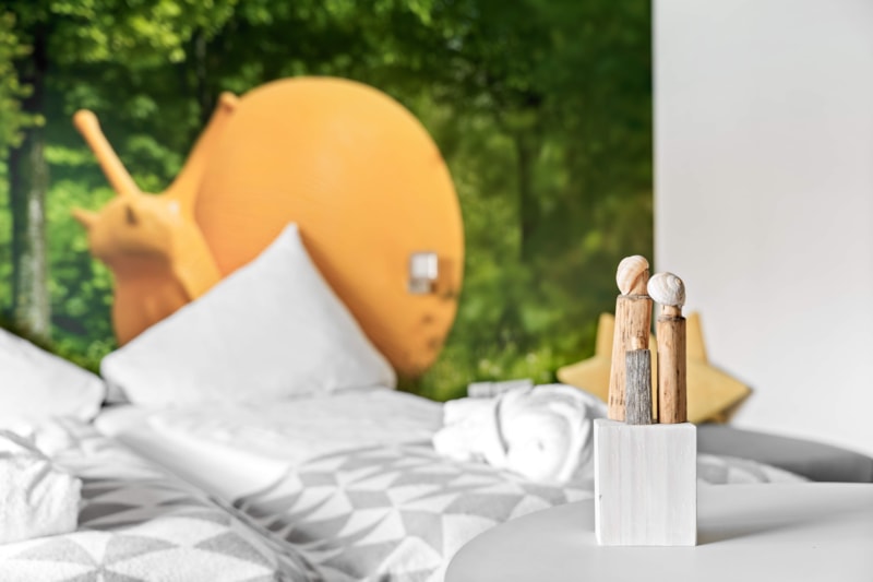 Glamping Lodge Gelbe Schnecke
