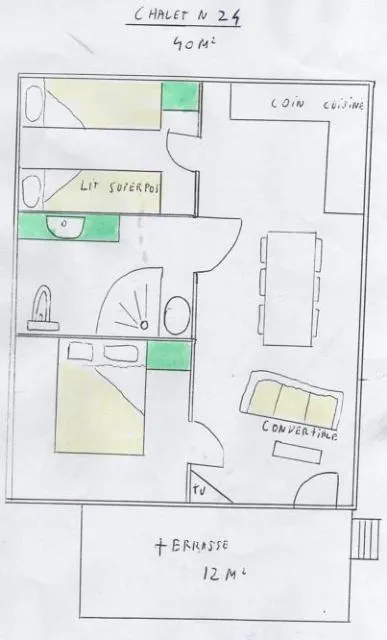 Chalet Bois (N° 24)