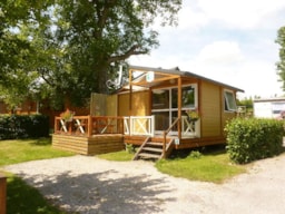 Accommodation - Chalet 'Tonga' (N°26) - Camping Les Pommiers des 3 Pays