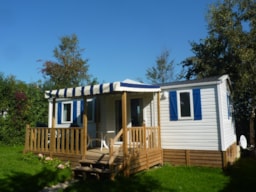 Location - Mobil-Home (N°12) - Camping Les Pommiers des 3 Pays