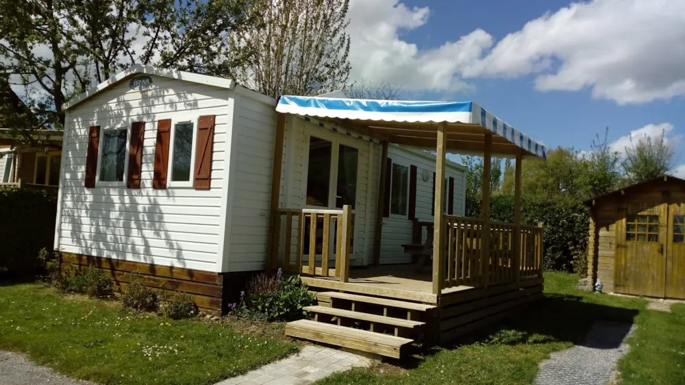 Location - Mobil Home (N°5 ) 4 Personnes - Camping Les Pommiers des 3 Pays