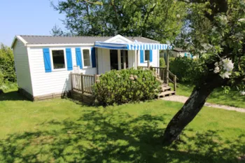 Location - Mobil-Home (N°12) - Camping Les Pommiers des 3 Pays