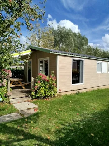 Location - Chalet 'Crl' (N°20) - Camping Les Pommiers des 3 Pays