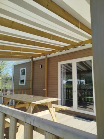 Location - Mobil Home (N° 43)  New 2026 : 6 Places ( Pas D'animaux) - Camping Les Pommiers des 3 Pays