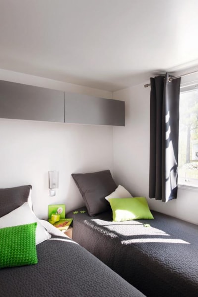 Mobilhome CONFORT - 30 m² (3 bedrooms - air-conditioning - TV)