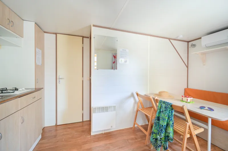 Mobil-Home Standard - 15 M² (1 Chambre - Climatisation - Tv)