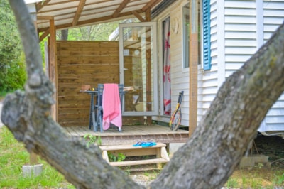 Standard mobile home - 15 m² (1 bedroom - air conditioning - TV)