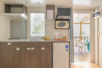 Mobile-home Standard - 23m² (1 bedroom - air conditioning - TV)
