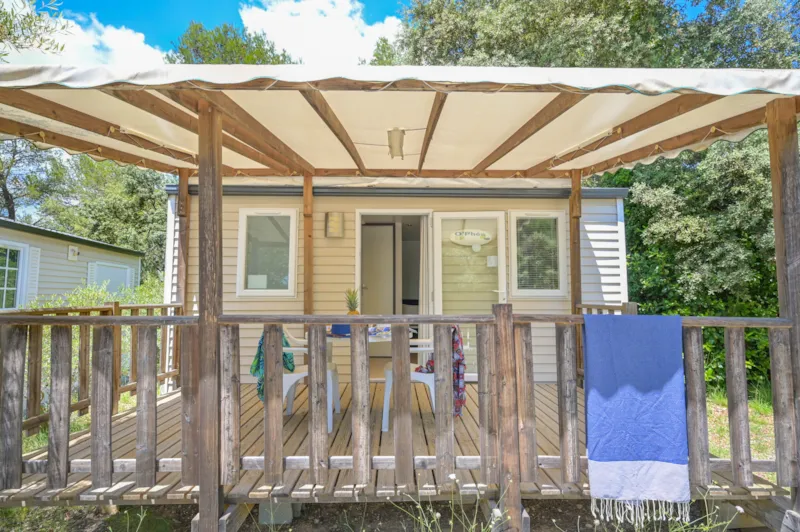 Mobile-Home Standard - 23M² (1 Chambre - Climatisation - Tv)