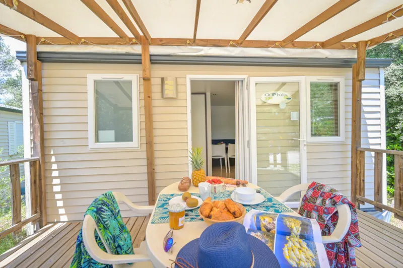 Mobile-Home Standard - 23M² (1 Chambre - Climatisation - Tv)