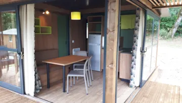 Accommodation - Chalet Confort + Nouméa 25 M² - 2 Chambres - Capfun Camping LA CHATAIGNERAIE de Sarlat