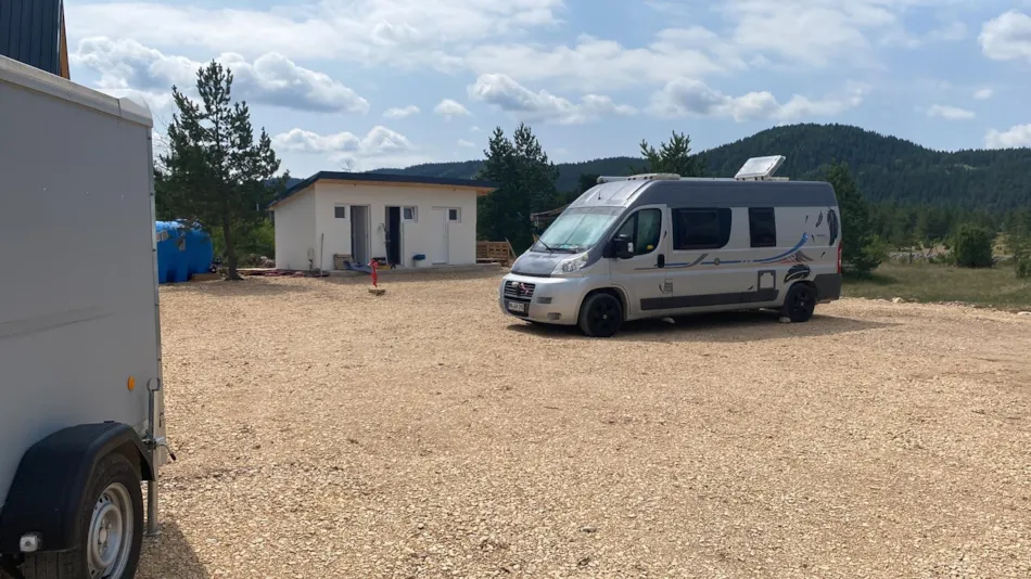 Motorhome pitch at the Remira holiday home 