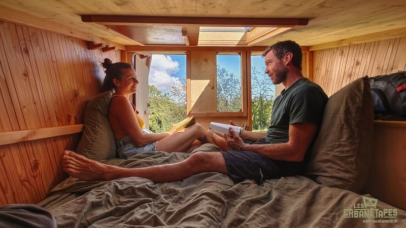 Cabane Sauterelle - Accueil lit bébé impossible- 1 pièce