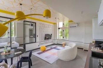 Mietunterkunft - Wohnung Arty 2 Schlafzimmer 2 Badzimmer Prestige - Camping Sandaya Château des Marais