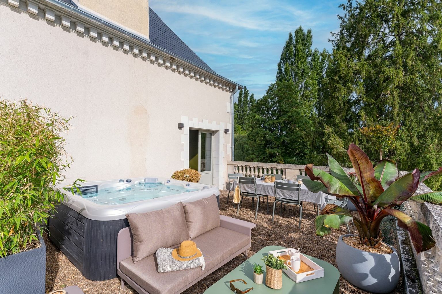 Location - Appartement Sérénité Avec Spa 2 Ch 2 Sdb Prestige - Camping Sandaya Le Château des Marais