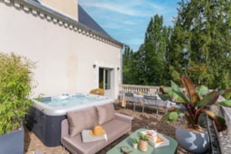 Mietunterkunft - Wohnung Serenite Mit Spa 2 Schlafz. 2 Bäder Prestige - Camping Sandaya Château des Marais