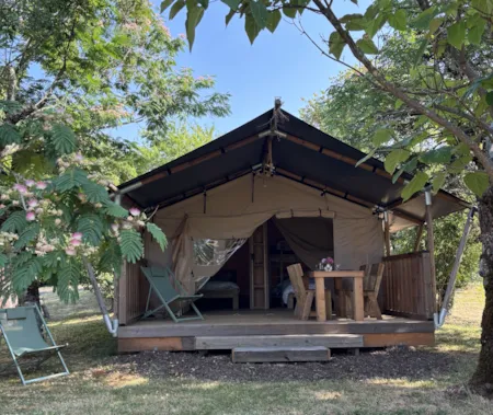 Huuraccommodatie(s) - Lodgetent - Zonder Sanitair - Camping le Tilleul