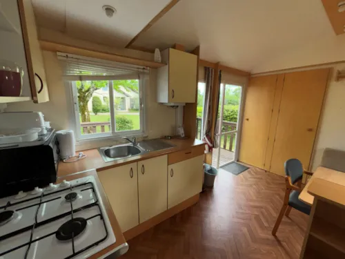 Mietunterkunft - Mobilheim - 28M² - 2 Schlafzimmer - Klimaanlage - image n°2 - Camping Del Padel
