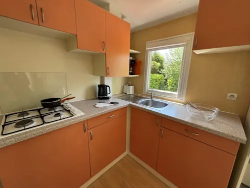 Mietunterkunft - Mobilheim - 28M² - 2 Schlafzimmer - Klimaanlage - image n°8 - Camping Del Padel