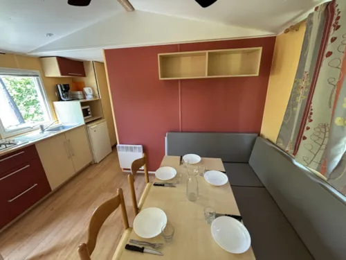 Mietunterkunft - Mobilheim - 32M² - 2 Schlafzimmer - Klimaanlage - image n°2 - Camping Del Padel