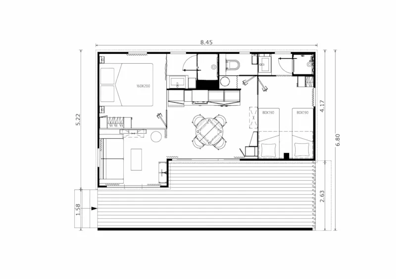 Cottage Badiane - 35 M² - 2 Chambres