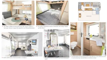 Mietunterkunft - Mietwohnwagen - Campingplatz Dümmersee