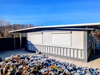 Mietunterkunft - Mietwohnwagen Explorer - Campingplatz Dümmersee