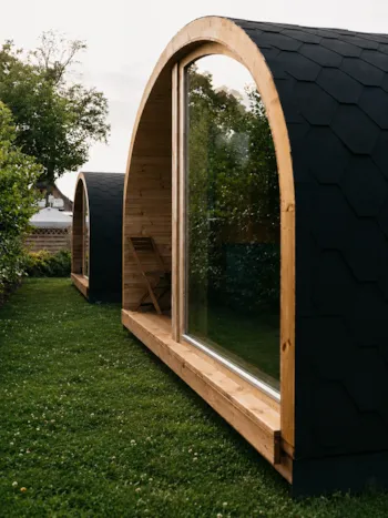 Mietunterkunft - Pod Mit Bad - Campingplatz Dümmersee
